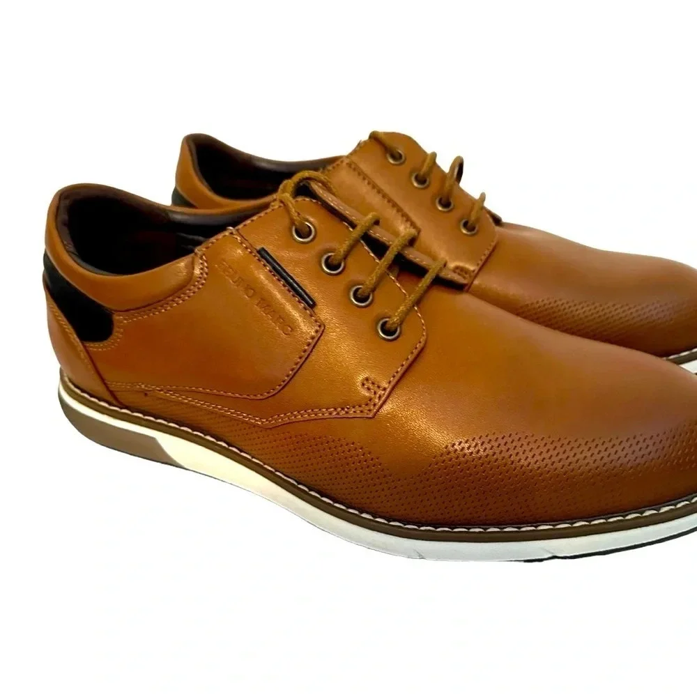 NWOT Bruno Marc Men's Casual Dress Oxfords Shoes Business Formal Derby Sneakers‎